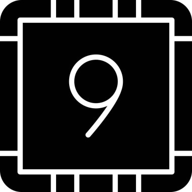 Takvim simgesi, vektör çizimi