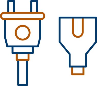 Web Kullanımı için Eklenti Simgesi, Basit Vektör İllüstrasyonu