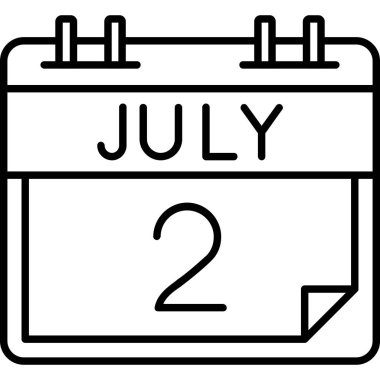 Tek bir günlük takvimde 22 Temmuz