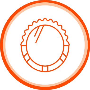 vektör izleme simgesi illüstrasyonu