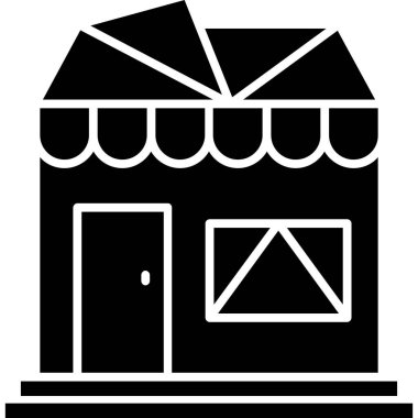 Modern Ev 'in Vektör İllüstrasyonu