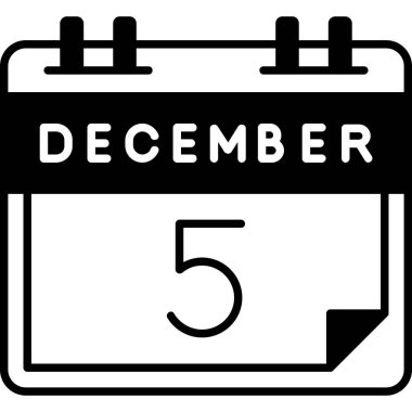 Takvim simgesi tasarımı, vektör illüstrasyonuName