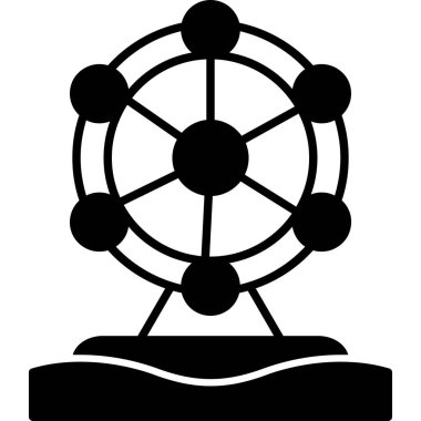 Küre. Web simgesi basit illüstrasyon