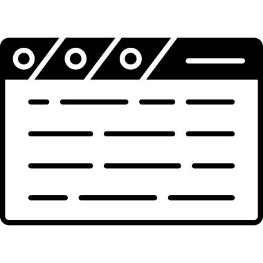 belge vektörü renk simgesi