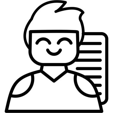 avatar çocuk simgesi ana hatlarıyla