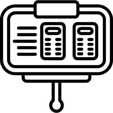 Ağ web simge vektör çizim