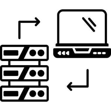 sunucu vektör illüstrasyon tasarımı
