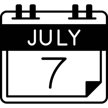 Bir günlük takvimdeki 1 Temmuz tarihi