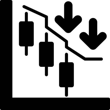 Katı biçimdeki ok aşağı simgesi