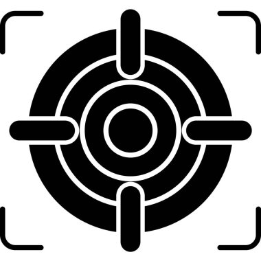 Web Kullanımı için hedef vektör simgesi, Basit Vektör Resimleri