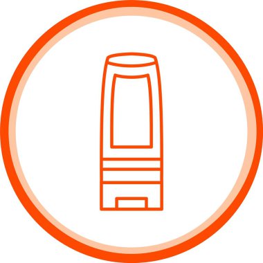 Saç Durumu Simgesi, Web Kullanımı için Basit Vektör İllüstrasyonu