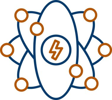 Mavi ve beyaz arkaplanın vektör çizimi