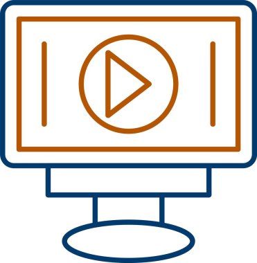 Web Kullanımı için Görüntü Simgesi, Basit Vektör İllüstrasyonu