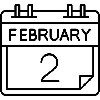 Şubat 2 - Şubat 2 - Takvim simgesi