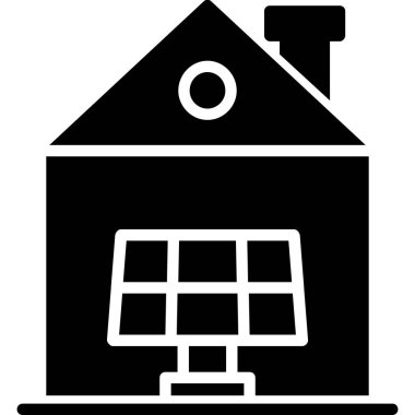 Ev simgesi vektör illüstrasyonu