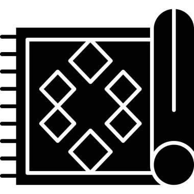 Kart. Web simgesi basit illüstrasyon