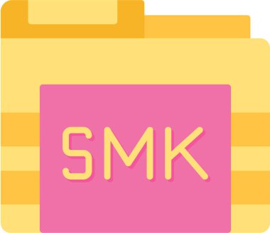 dosya biçimi simgesi, vektör illüstrasyonu