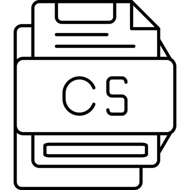 dosya biçimi vektör simgesi