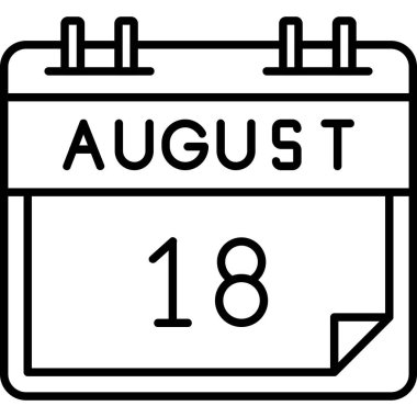 Bir günlük takvimde 19 Ağustos tarihi.