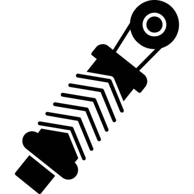 Tek bir simgenin vektör illüstrasyonu