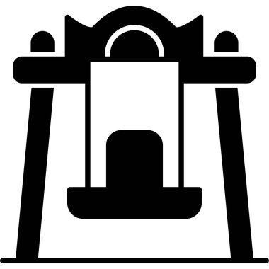 Modern bir simgenin vektör illüstrasyonu