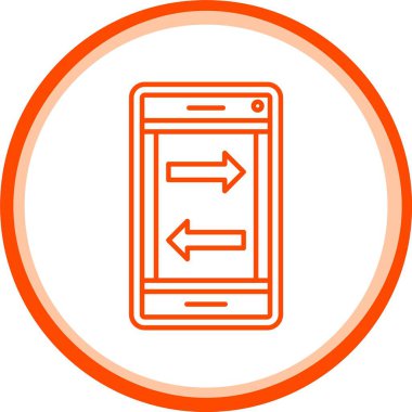 Vektör Mobil simge illüstrasyonu