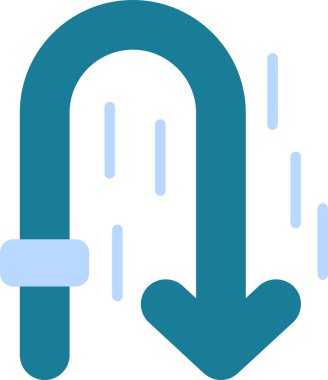 düz biçimli bulut veri simgesi