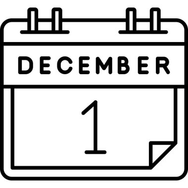 10 Aralık tarih simgesi