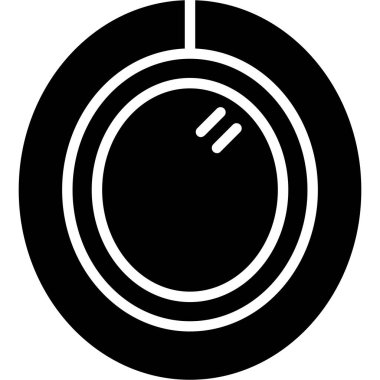 Saat simgesi, vektör illüstrasyonu