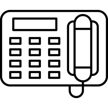 Hesap makinesi. Web simgesi basit tasarım