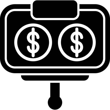 para simgesi vektör illüstrasyonu