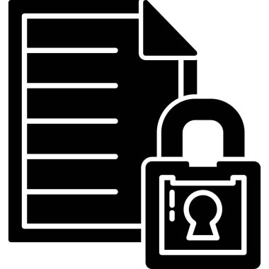 Belge simgesini katı biçimde kilitle