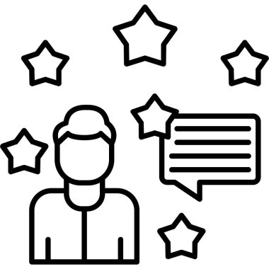 Ana hatlı müşteri geribildirim simgesi