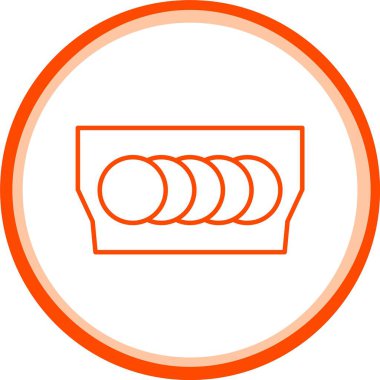 Pamuk Simgesi, Web Kullanımı için Basit Vektör İllüstrasyonu