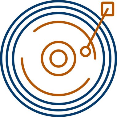 Bir hedefin vektör illüstrasyonu