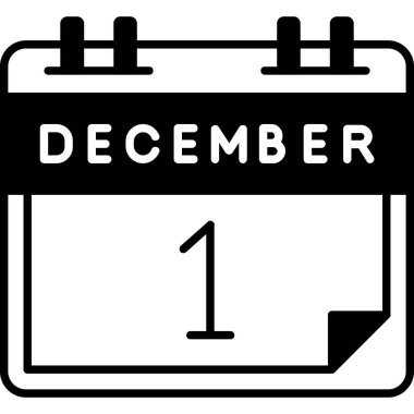 Takvim simgesi vektör illüstrasyonu