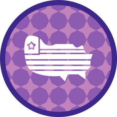 Benzersiz yıldız vektör simgesi