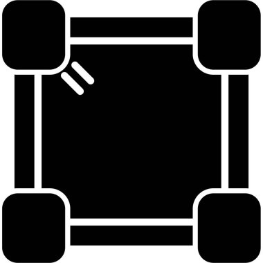 kutu simgesi, vektör illüstrasyonu