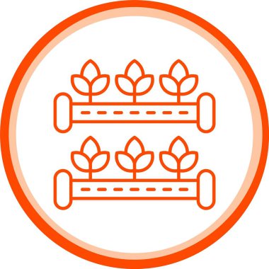 Hidrofonik Simge, Web Kullanımı için Basit Vektör İllüstrasyonu