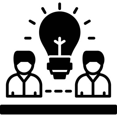 ampul simgesi vektör illüstrasyonu