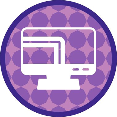 Web Kullanımı için Çözünürlük Simgesi, Basit Vektör İllüstrasyonu