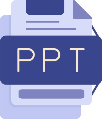 dosya biçimi simgesi, vektör illüstrasyonu