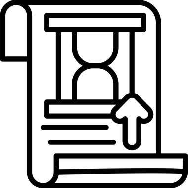 Bir kitap simgesinin vektör illüstrasyonu