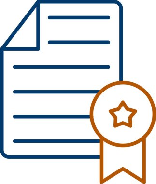 Web Kullanımı için Patent Simgesi, Basit Vektör İllüstrasyonu