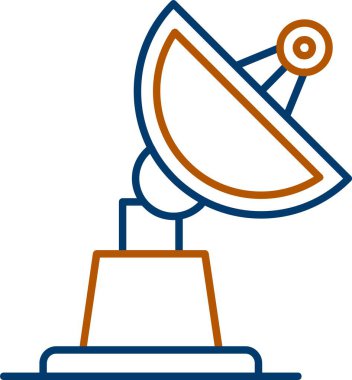 Mikrofonlu bir karikatür simgesinin vektör çizimi