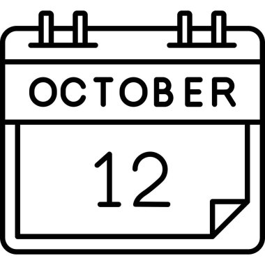 Takvim simgesi tasarımı, vektör illüstrasyonu