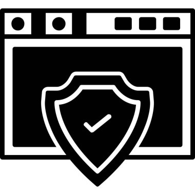 Simge simgesiyle güvenlik kalkanı