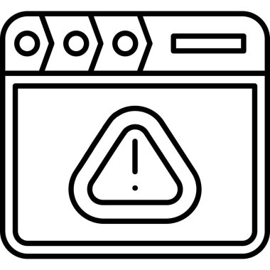 Modern b 'nin vektör illüstrasyonu eksik simgesi