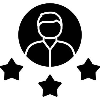 kullanıcı profili simgesi, vektör illüstrasyonu