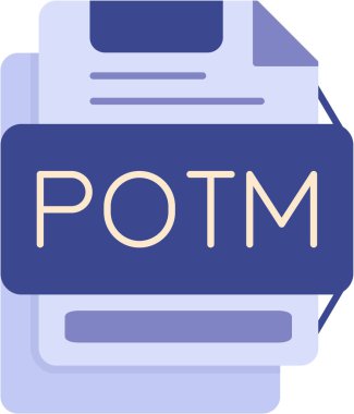 dosya biçimi simgesi, vektör illüstrasyonu